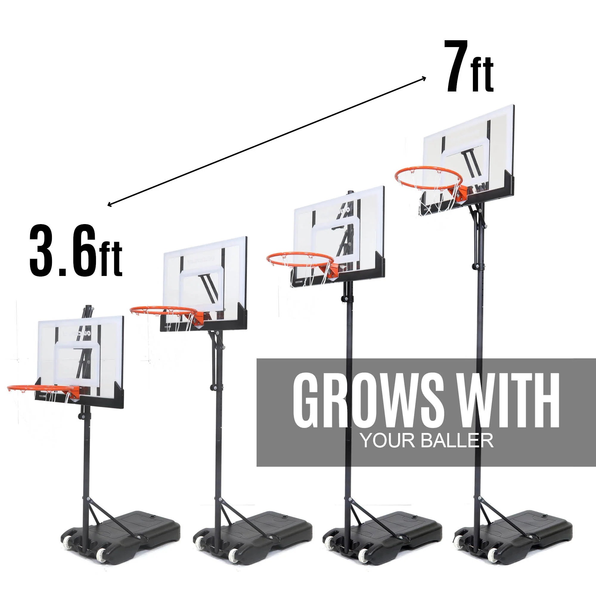 BALLER Mini Basketball Hoop System - Image 4