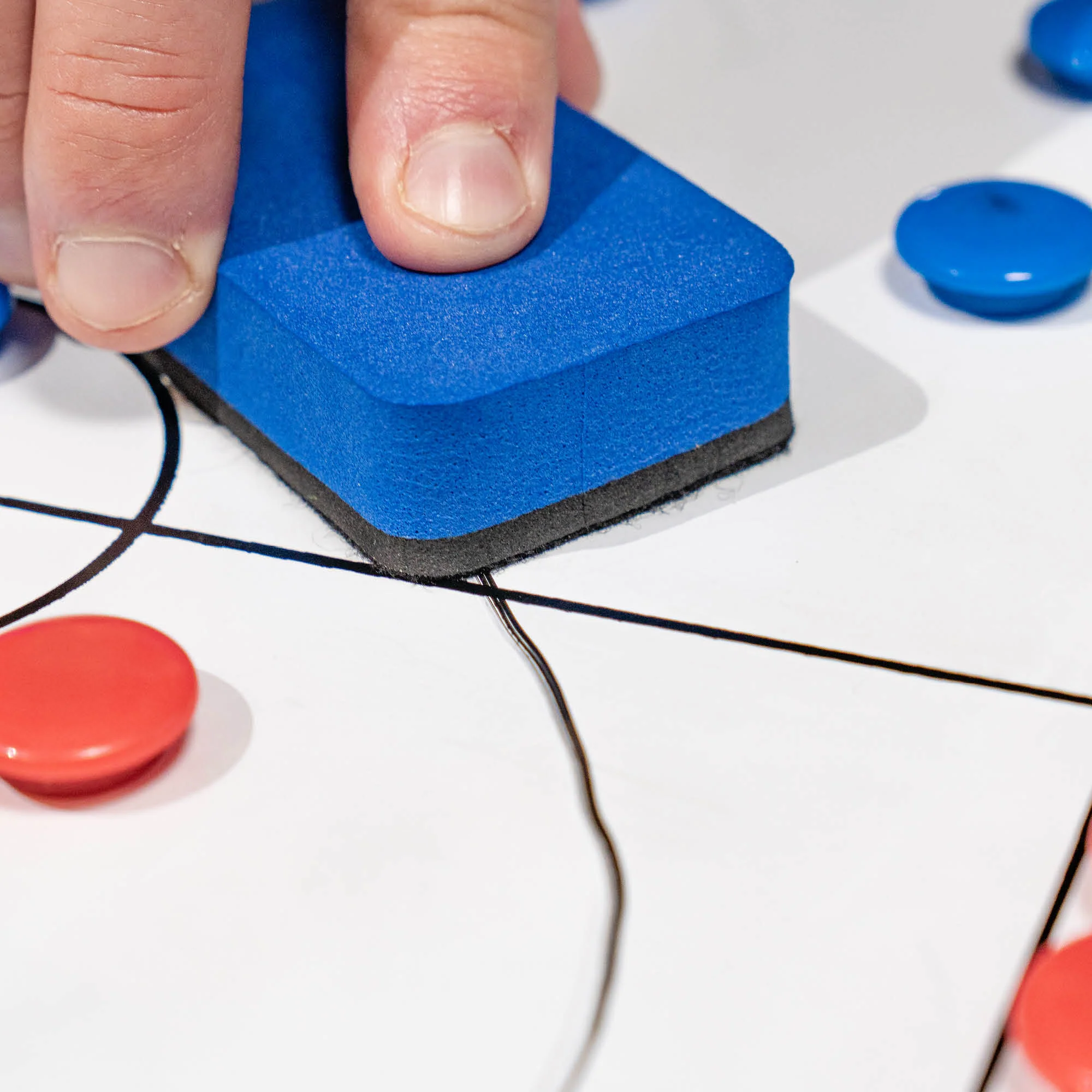 Football Coaching Magnetic Whiteboard - Double Sided - Image 3