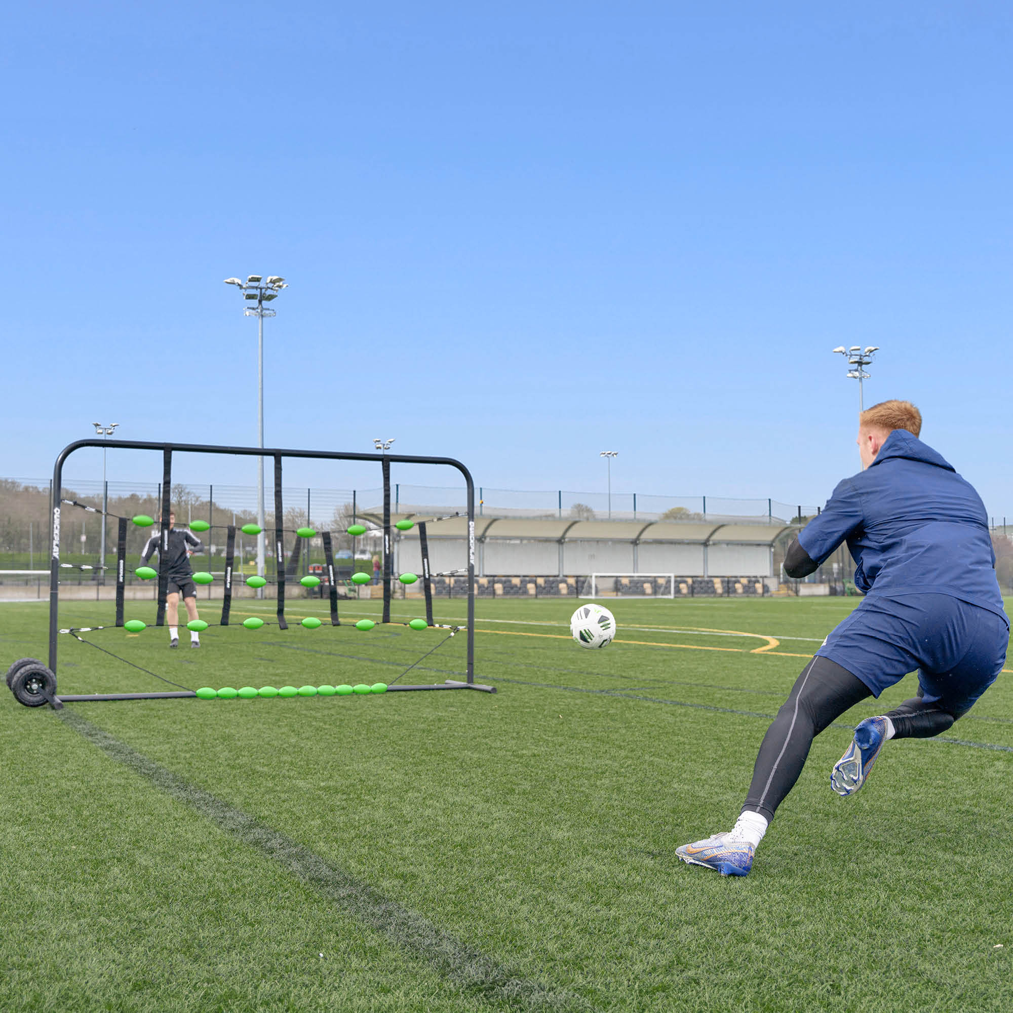 Goalkeeper Ball Deflection Wall with Wheels - Image 2