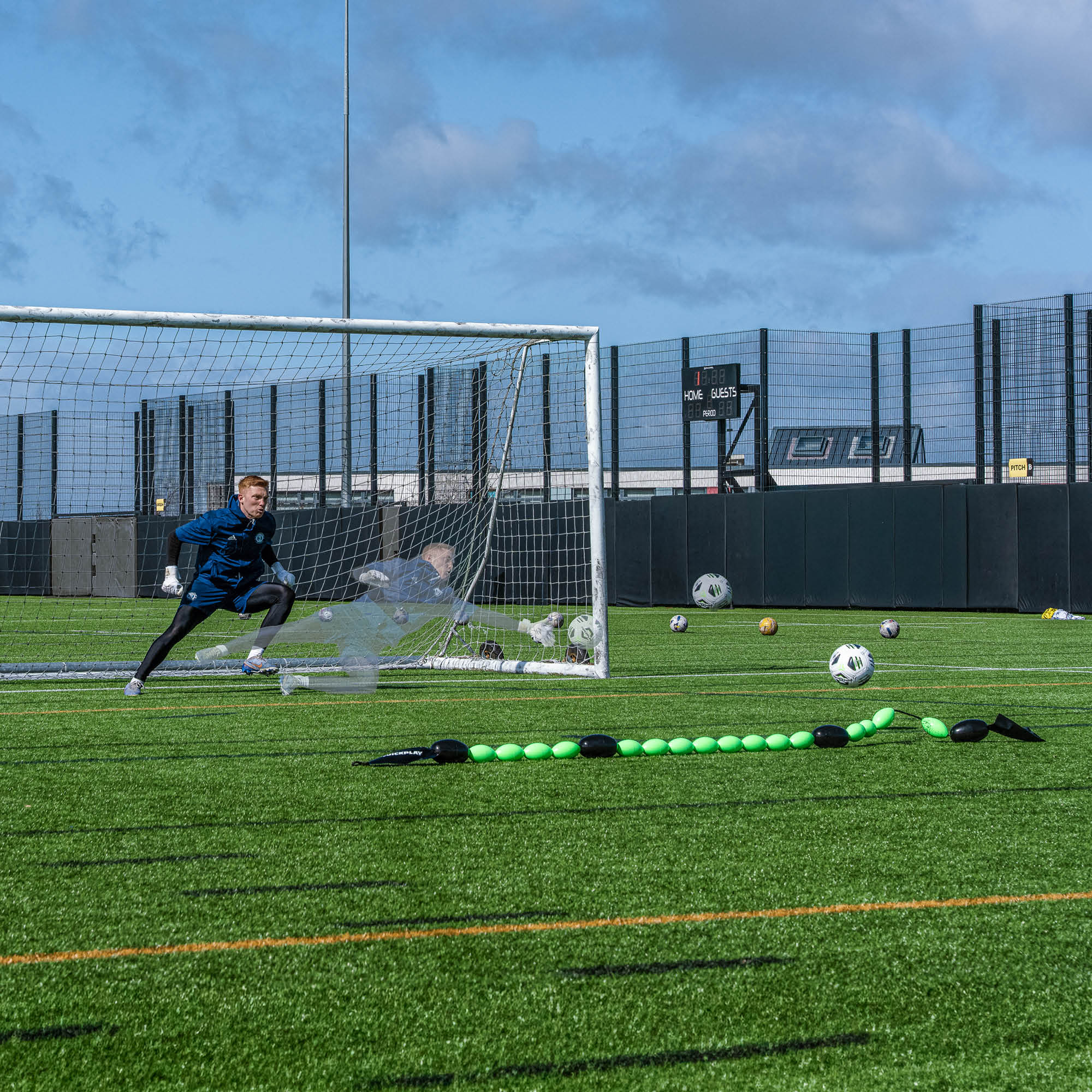 Goalkeeper Ball Deflection Floor Line - Image 2