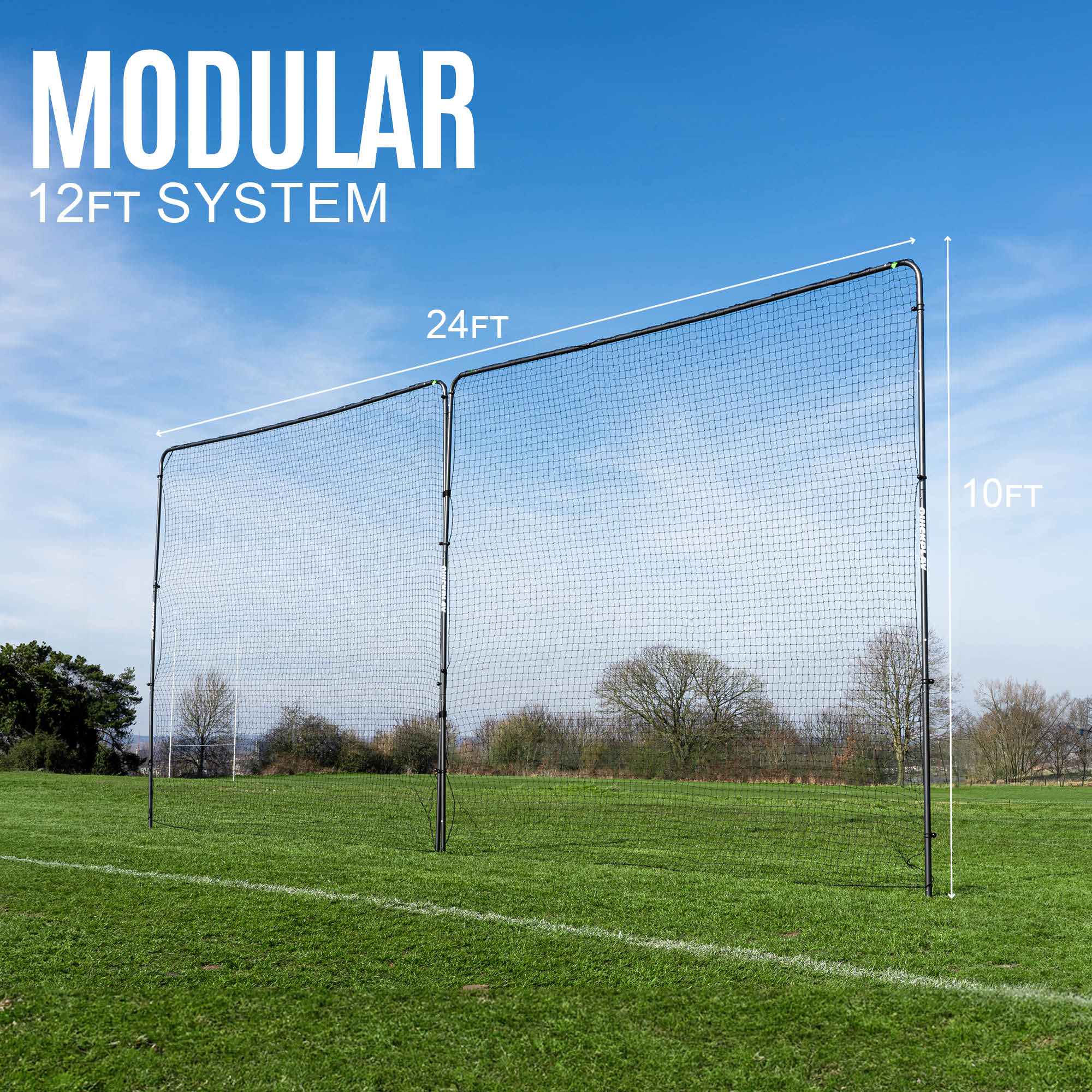 10ft Barrier Net System In-Ground (Multiple Sizes) - Image 14