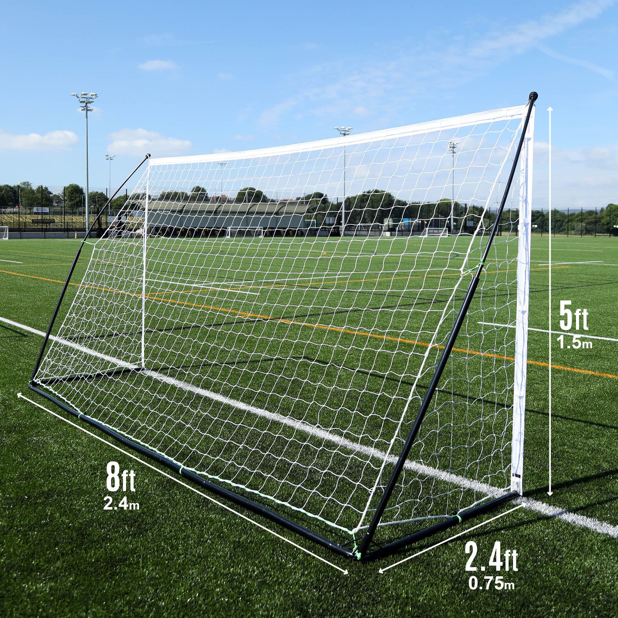 KICKSTER Elite Portable Football Goal 8x5' - Image 8