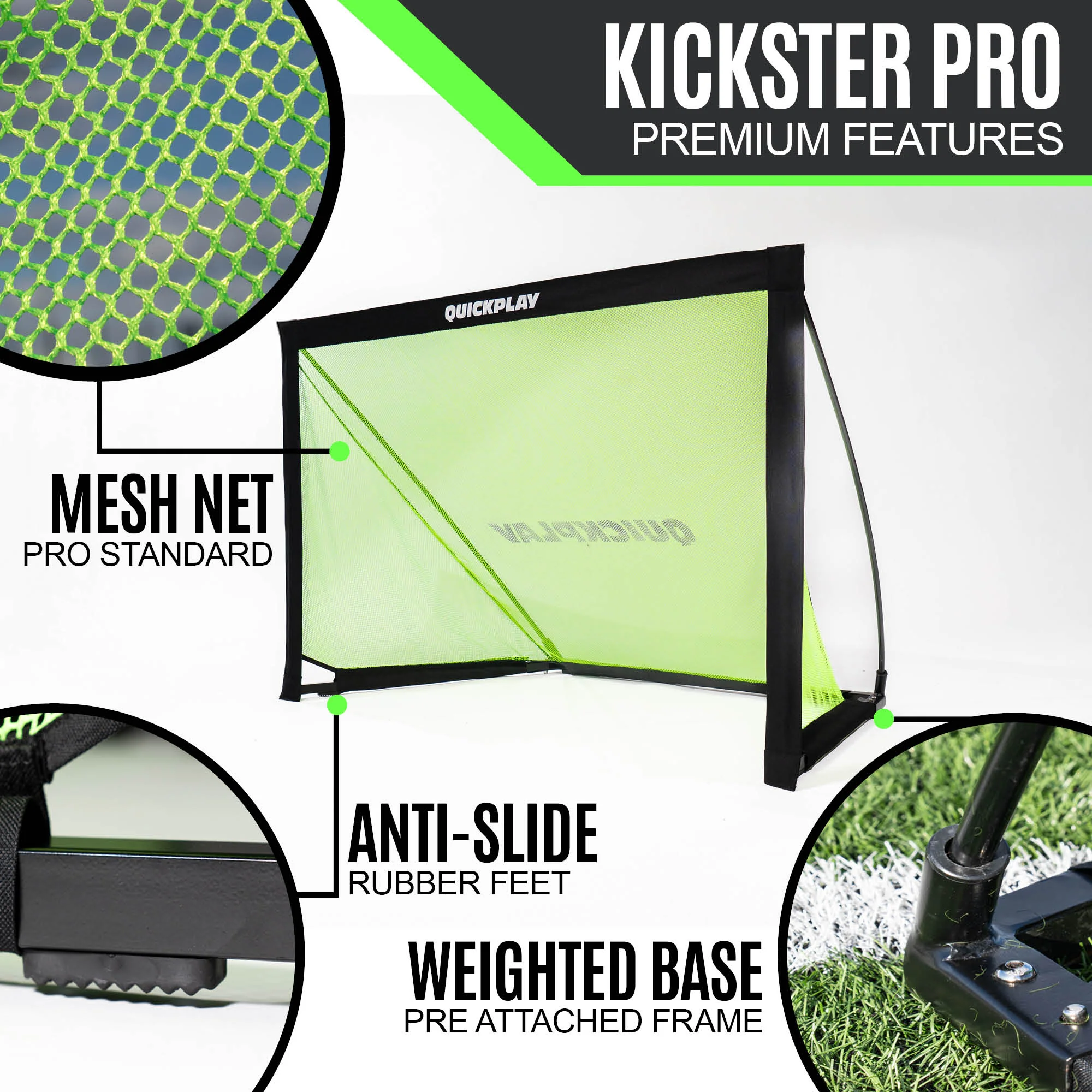 KICKSTER PRO Football Goal 4x2.5' - Image 6
