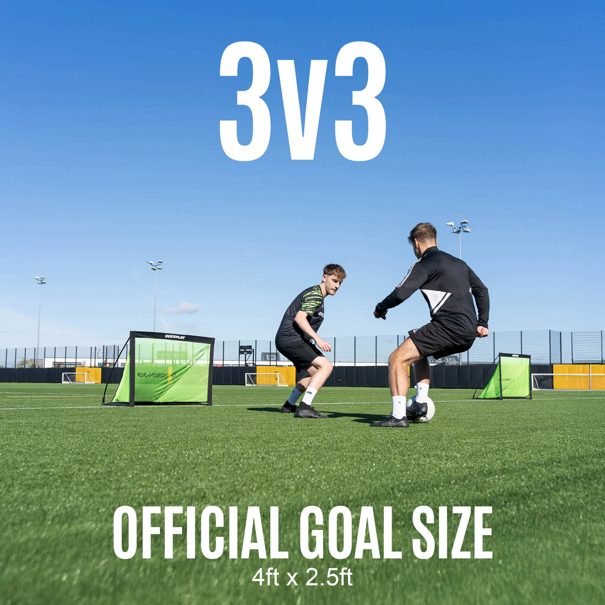 KICKSTER PRO Football Goal 4x2.5' - Image 7
