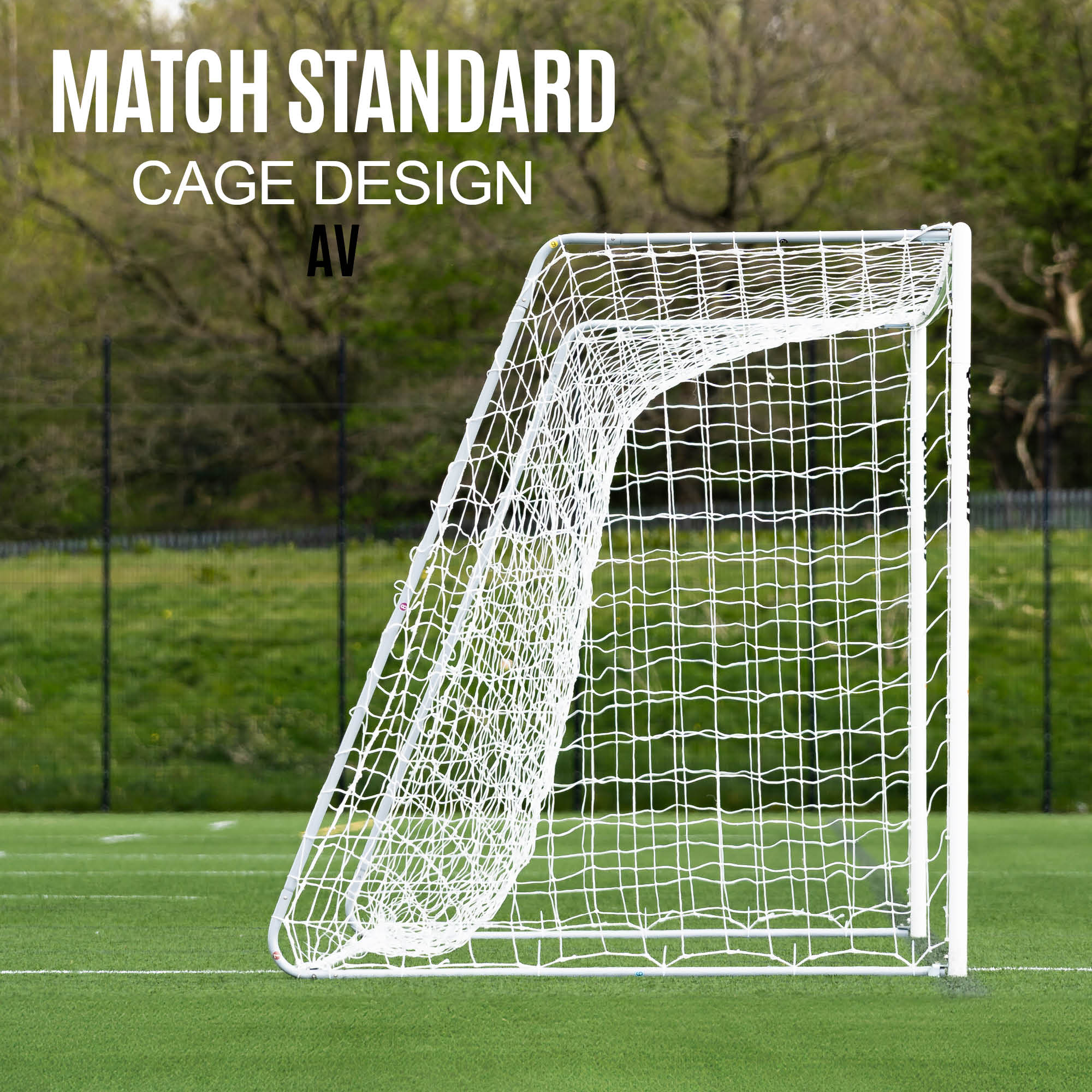 PRO ALU Match Football Goal 21x7' - Image 6