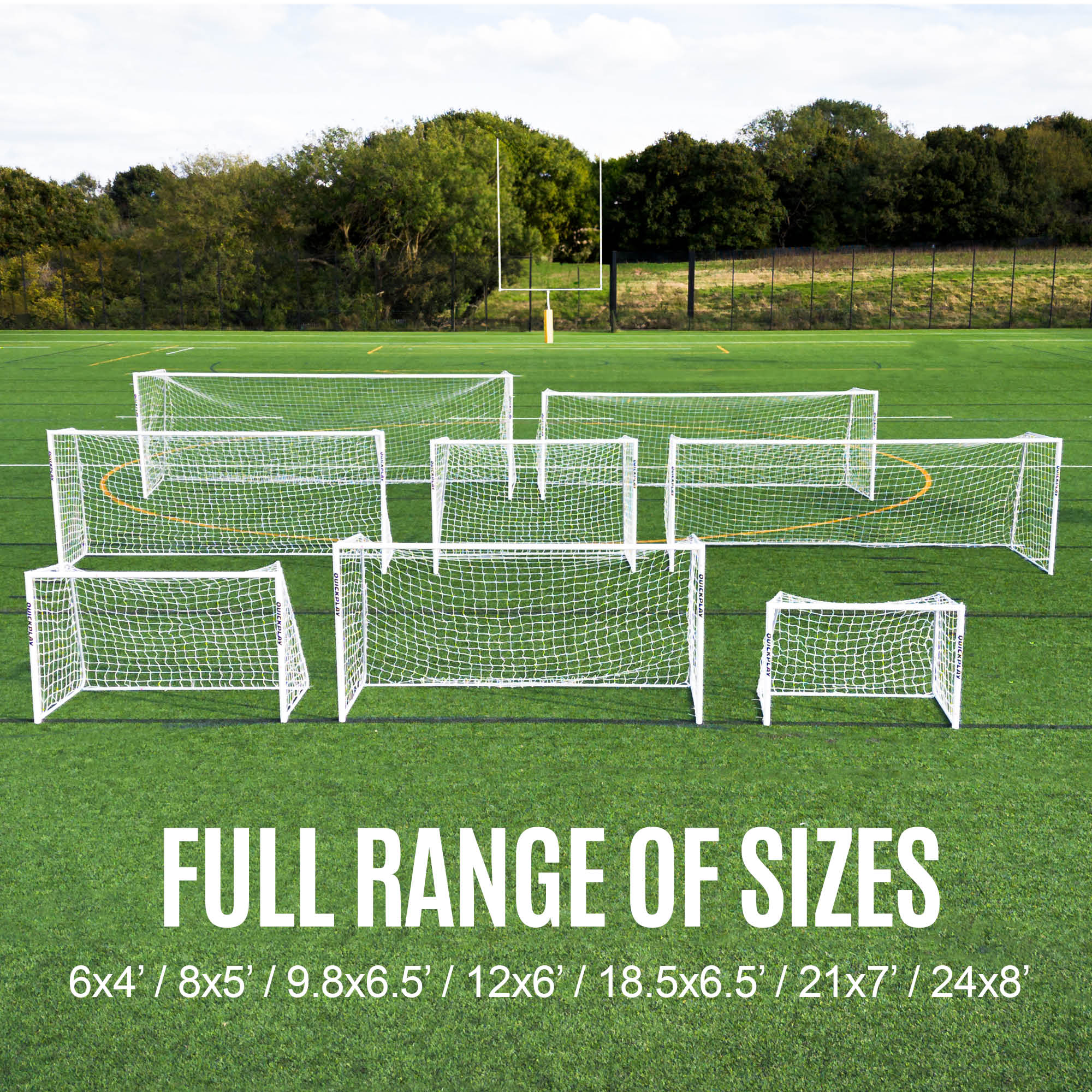 PRO ALU Match Football Goal 6x4' - Image 10