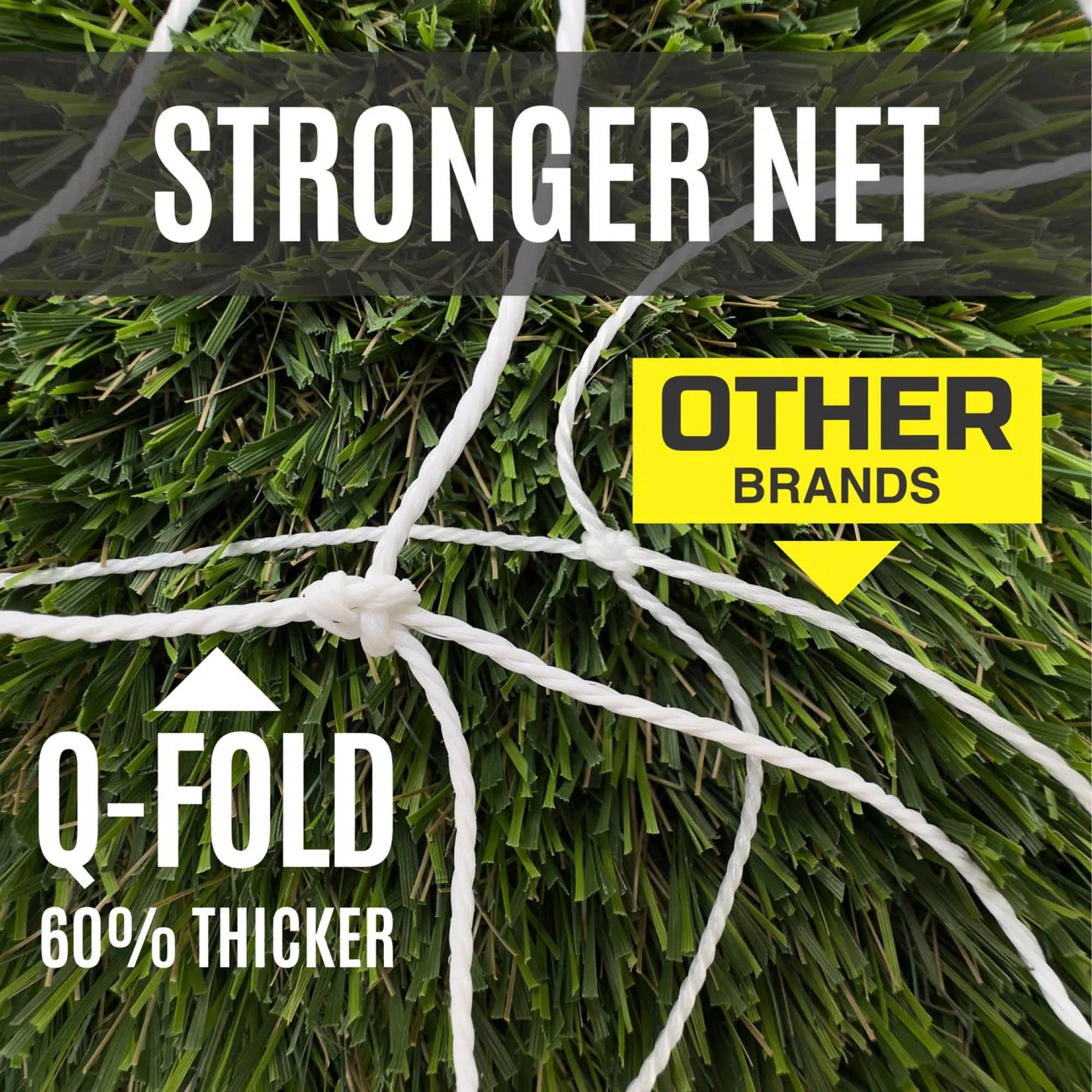 Q-FOLD Folding Football Goal 10 x 6' - Image 4
