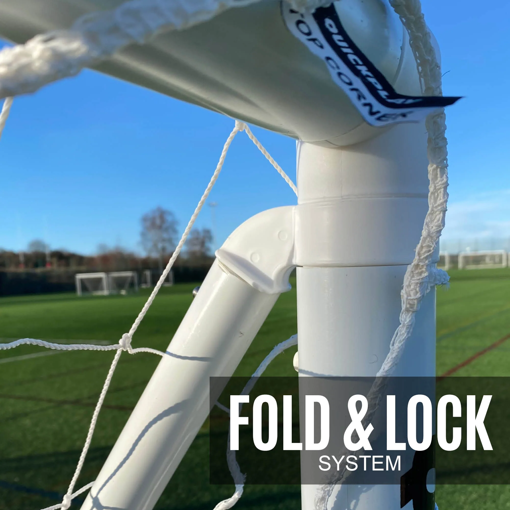 Q-FOLD Folding Football Goal 16x7' - Image 6