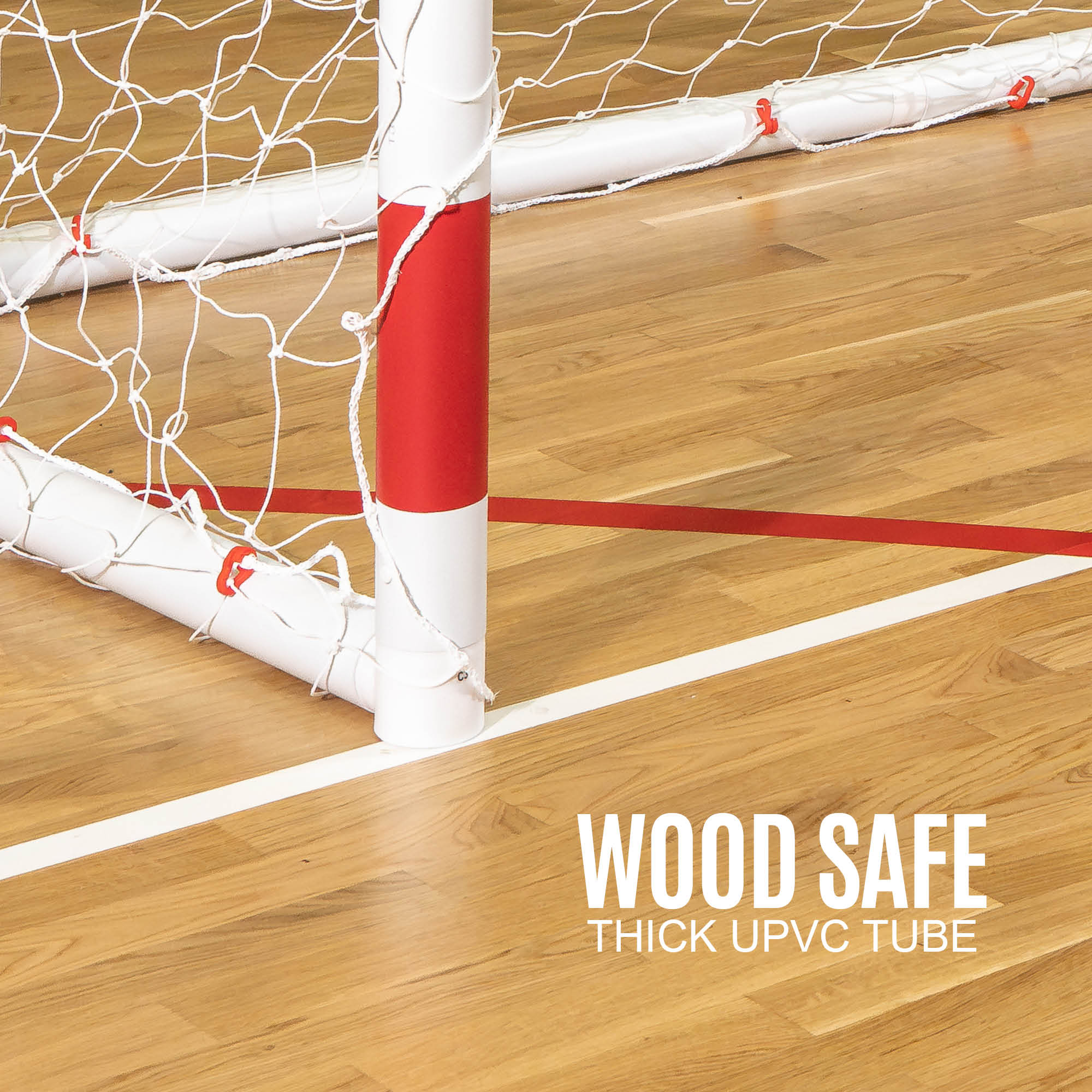 Q-FOLD Folding Junior Handball Goal 2.4X1.7M - Image 3