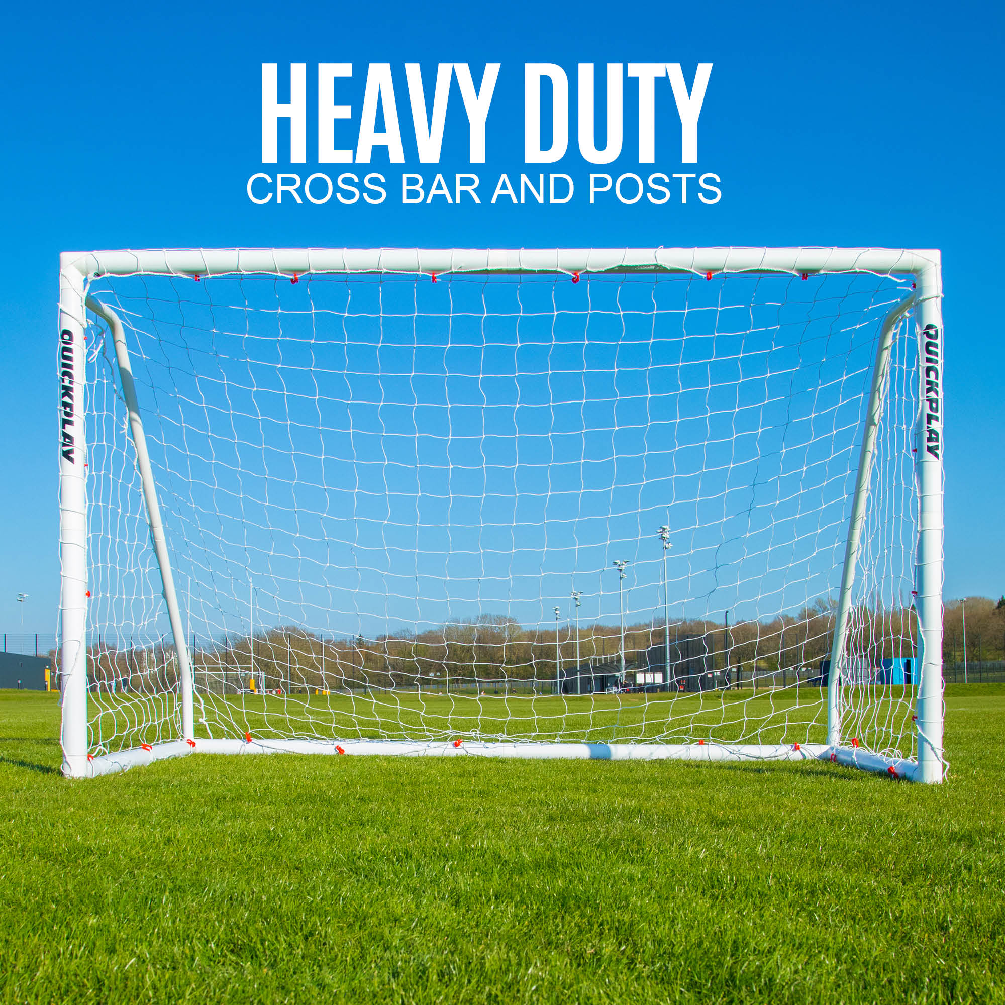 Q-FOLD MATCH Folding Football Goal 8x5' - Image 3