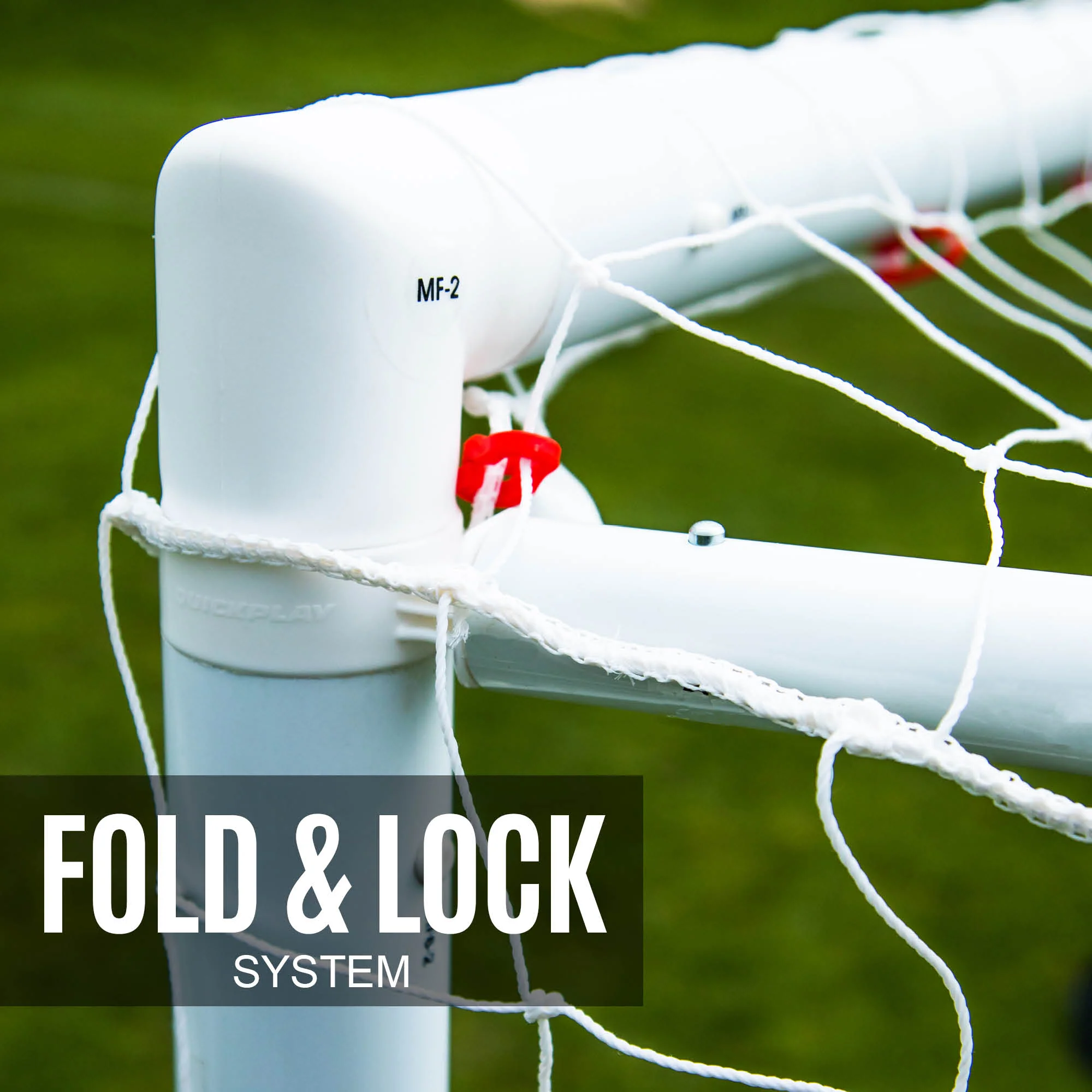 Q-FOLD MATCH Folding Football Goal 8x5' - Image 6
