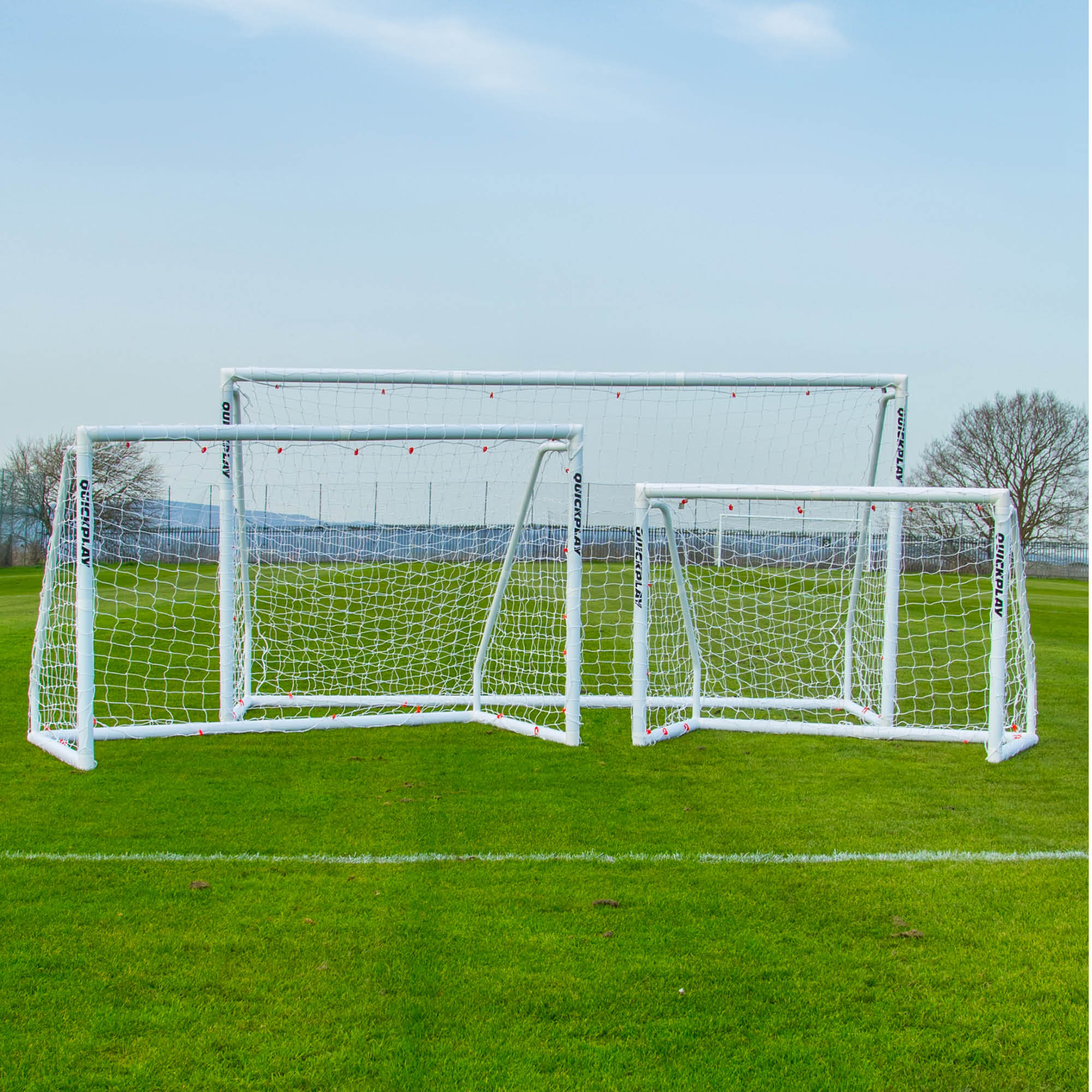 Q-FOLD MATCH Folding Football Goal 12x6' - Image 10