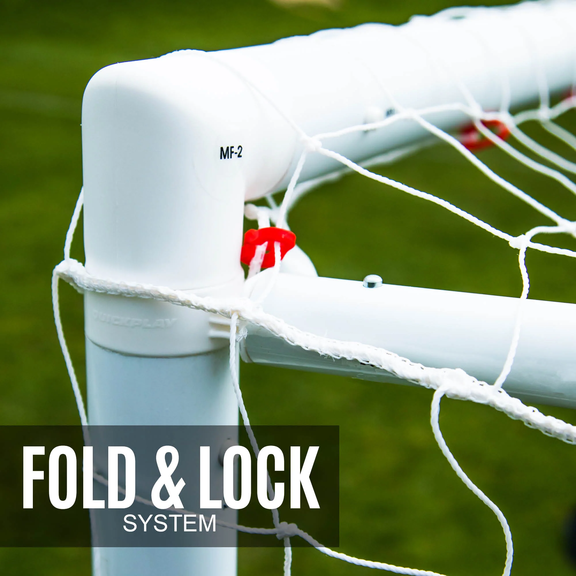 Q-FOLD MATCH Folding Football Goal 12x6' - Image 6