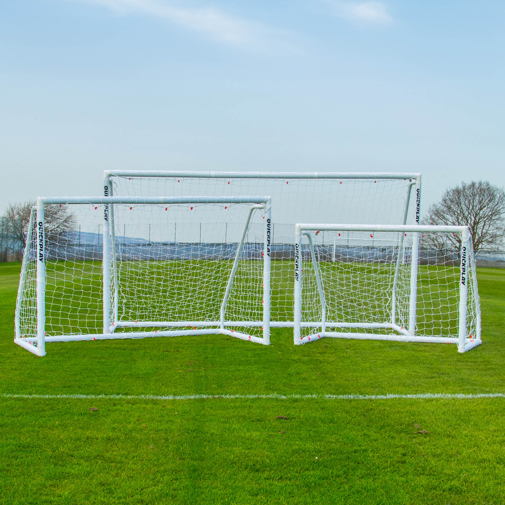 Q-FOLD MATCH Folding Football Goal 6x4' - Image 10