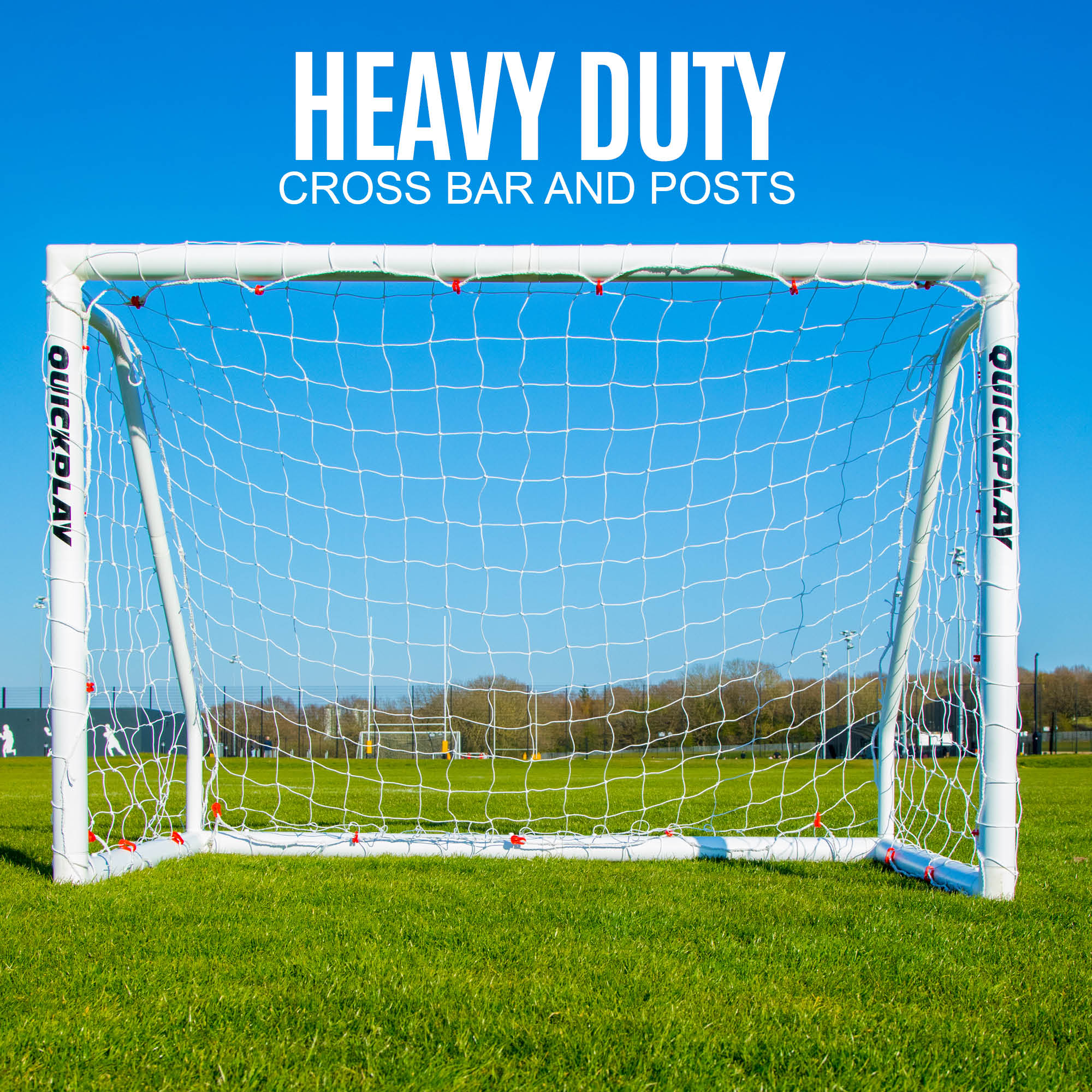 Q-FOLD MATCH Folding Football Goal 6x4' - Image 3