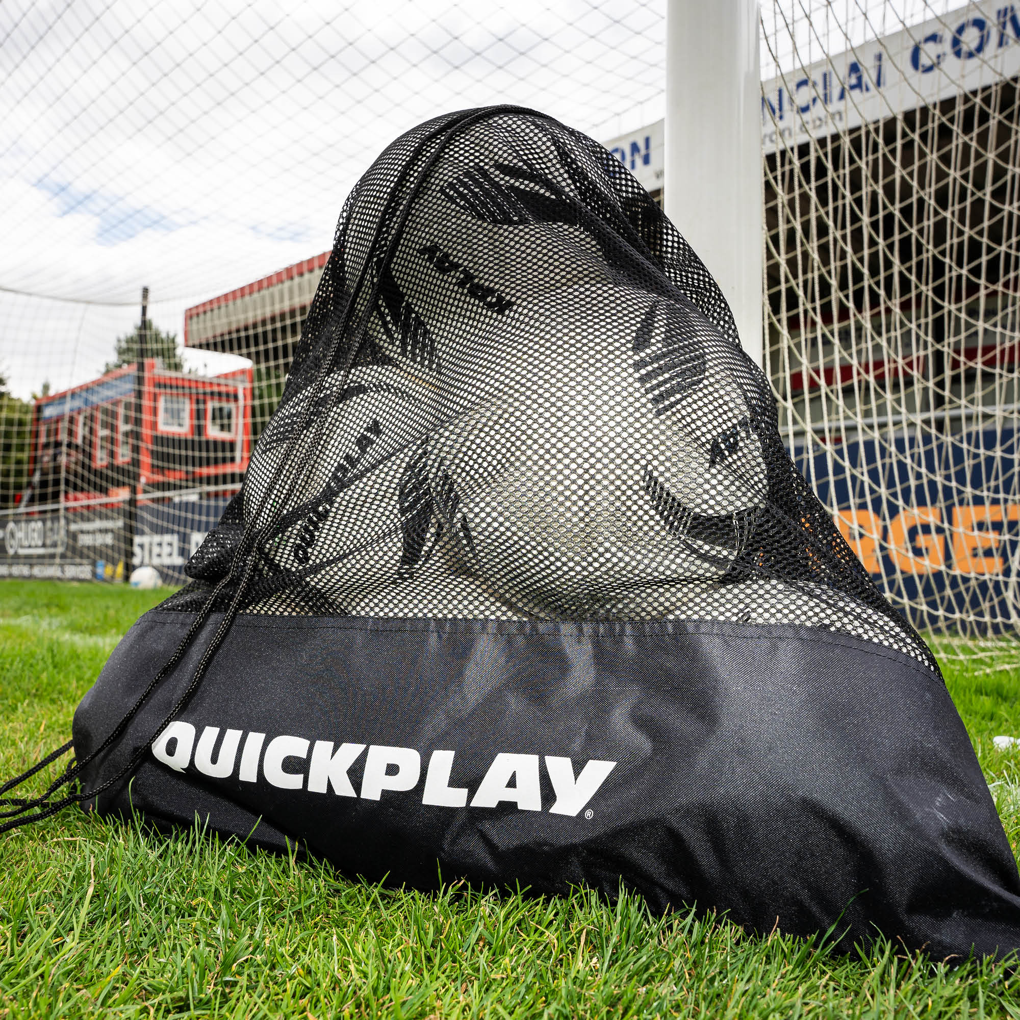 Mesh Football Bag / Sack (fits 10 Balls)