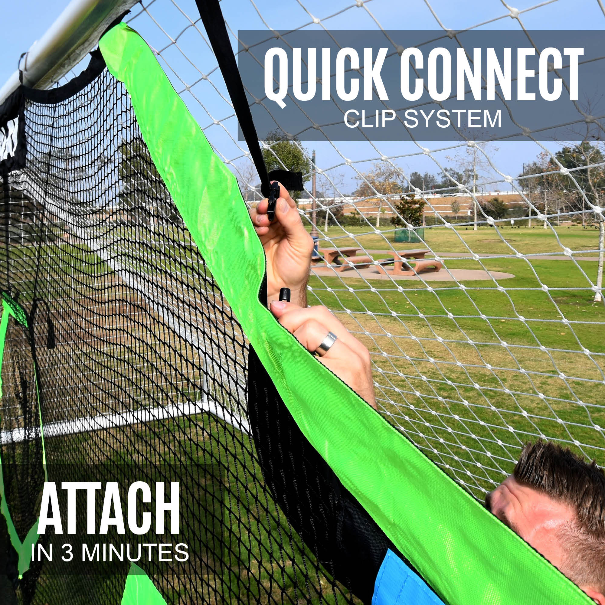 TARGET Net Pro for Full Size Goals 24x8' (excl. goal) - Image 6